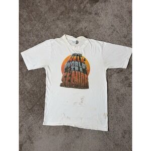 Vintage 1976s BELTON 'Go To Hell World!‎ I'm A Senior' T-Shirt, Size M